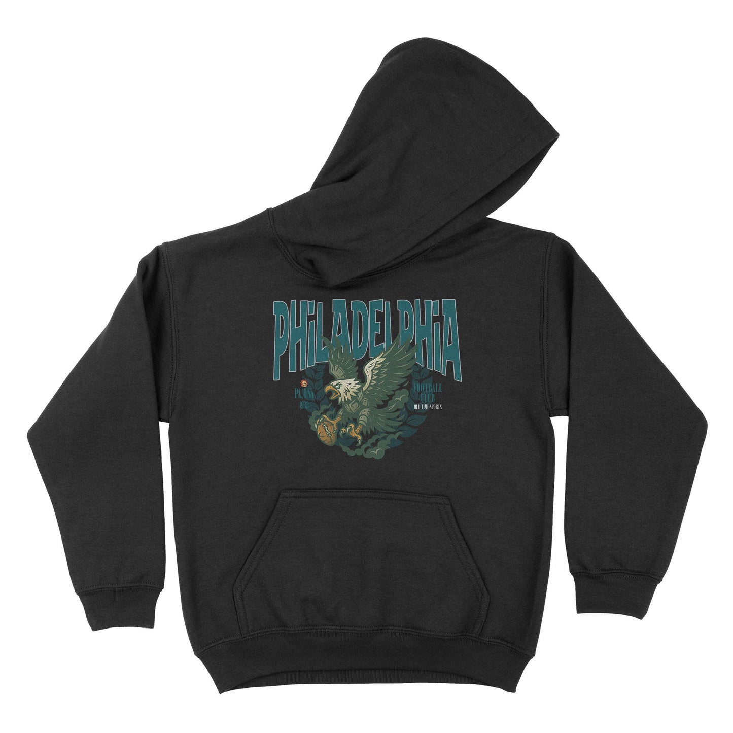 Philadelphia Football YOUTH Hoodie - Old Time Sports