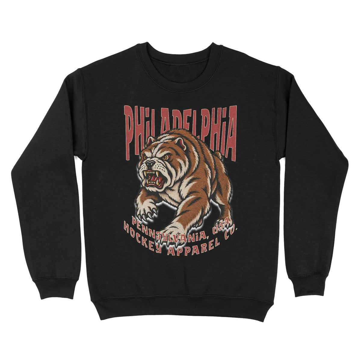 Philadelphia Hockey Appl. Crewneck - Old Time Sports