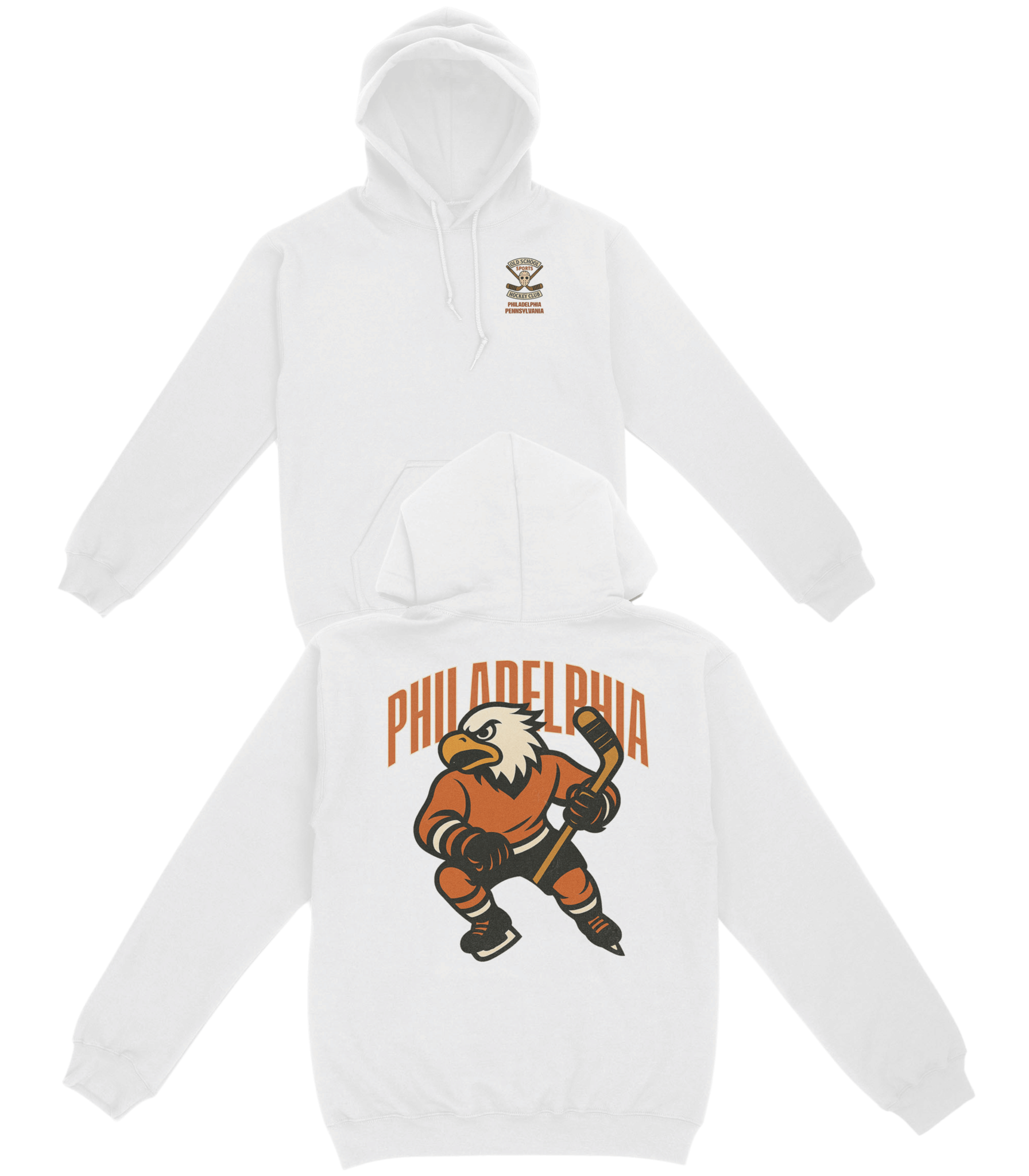 Philadelphia Hockey Basic Hoodie - Old Time Sports