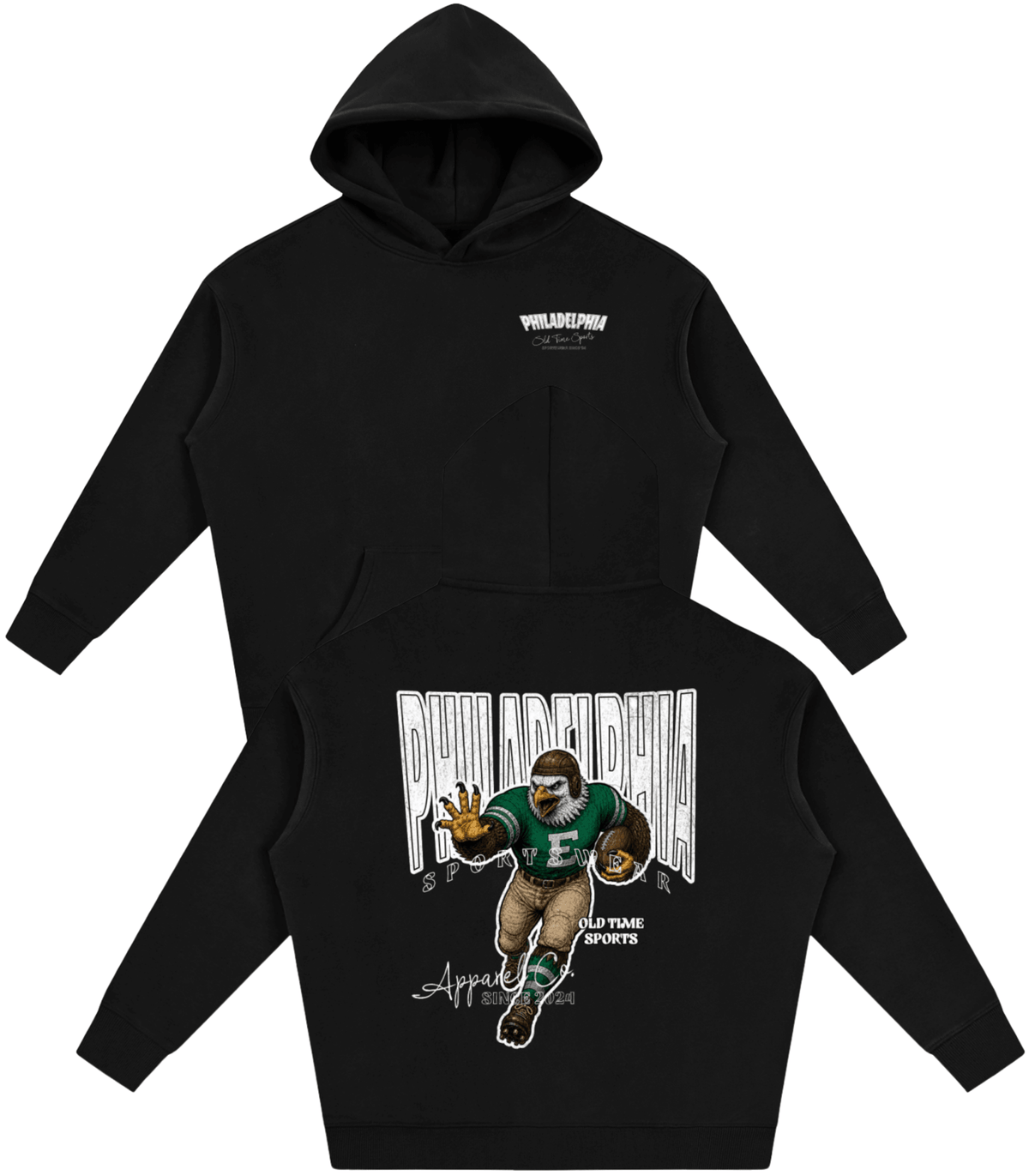 Philadelphia Sportswear Warmup Hoodie - Old Time Sports