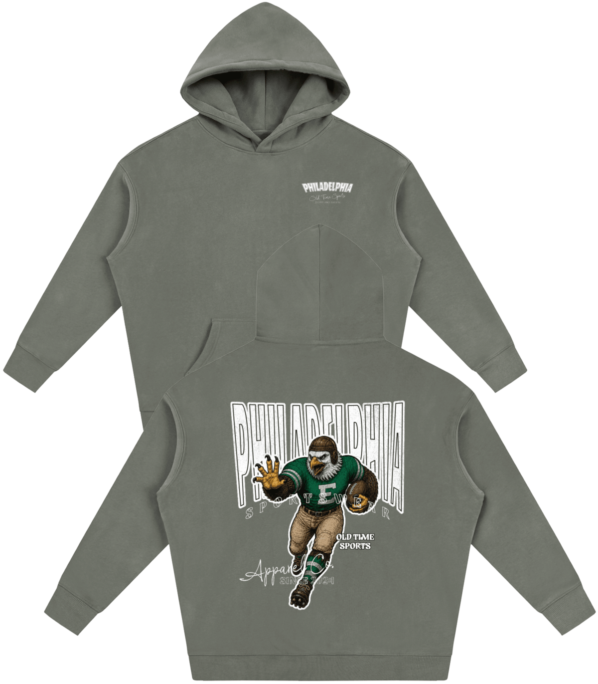 Philadelphia Sportswear Warmup Hoodie - Old Time Sports