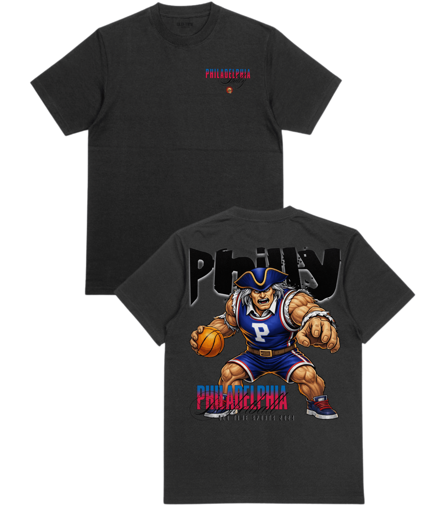 Philly Basketball T-Shirt - Old Time Sports