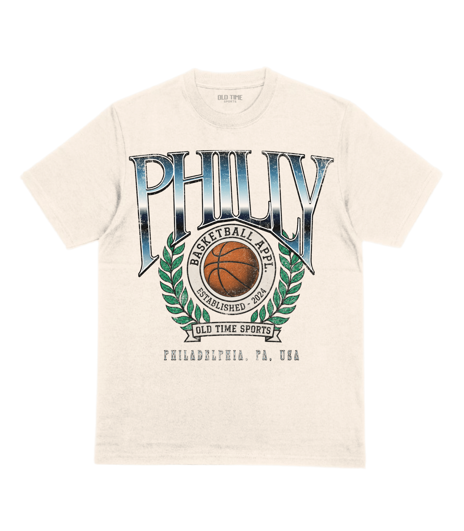 Philly Basketball T-Shirt - Old Time Sports