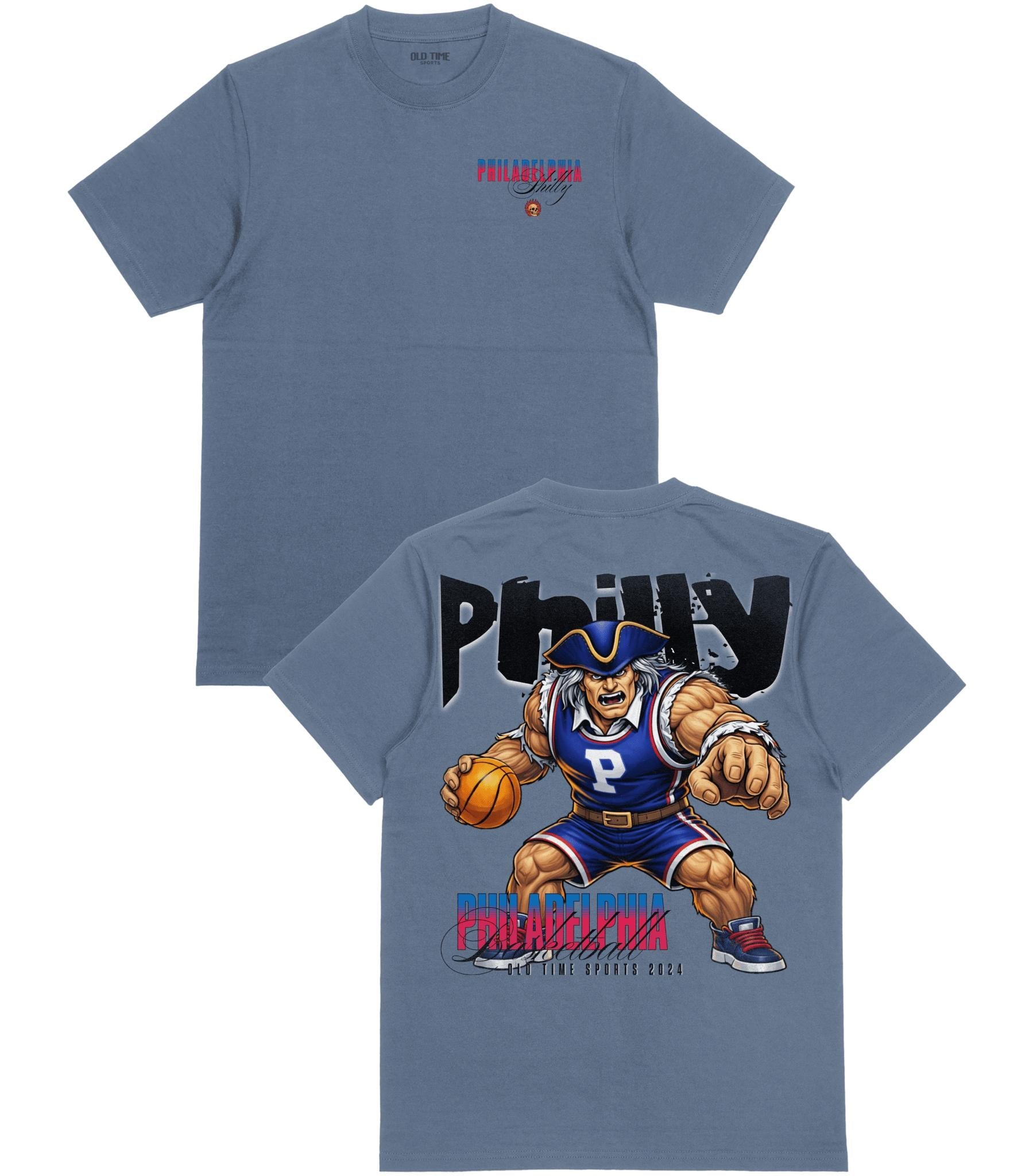 Philly Basketball T-Shirt - Old Time Sports