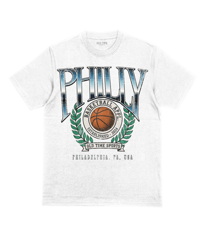 Philly Basketball T-Shirt - Old Time Sports