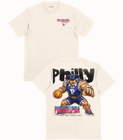 Philly Basketball T-Shirt - Old Time Sports