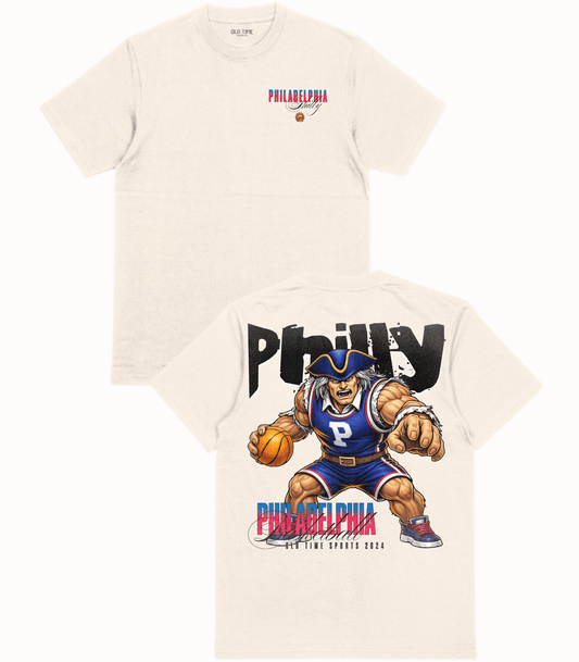 Philly Basketball T-Shirt - Old Time Sports
