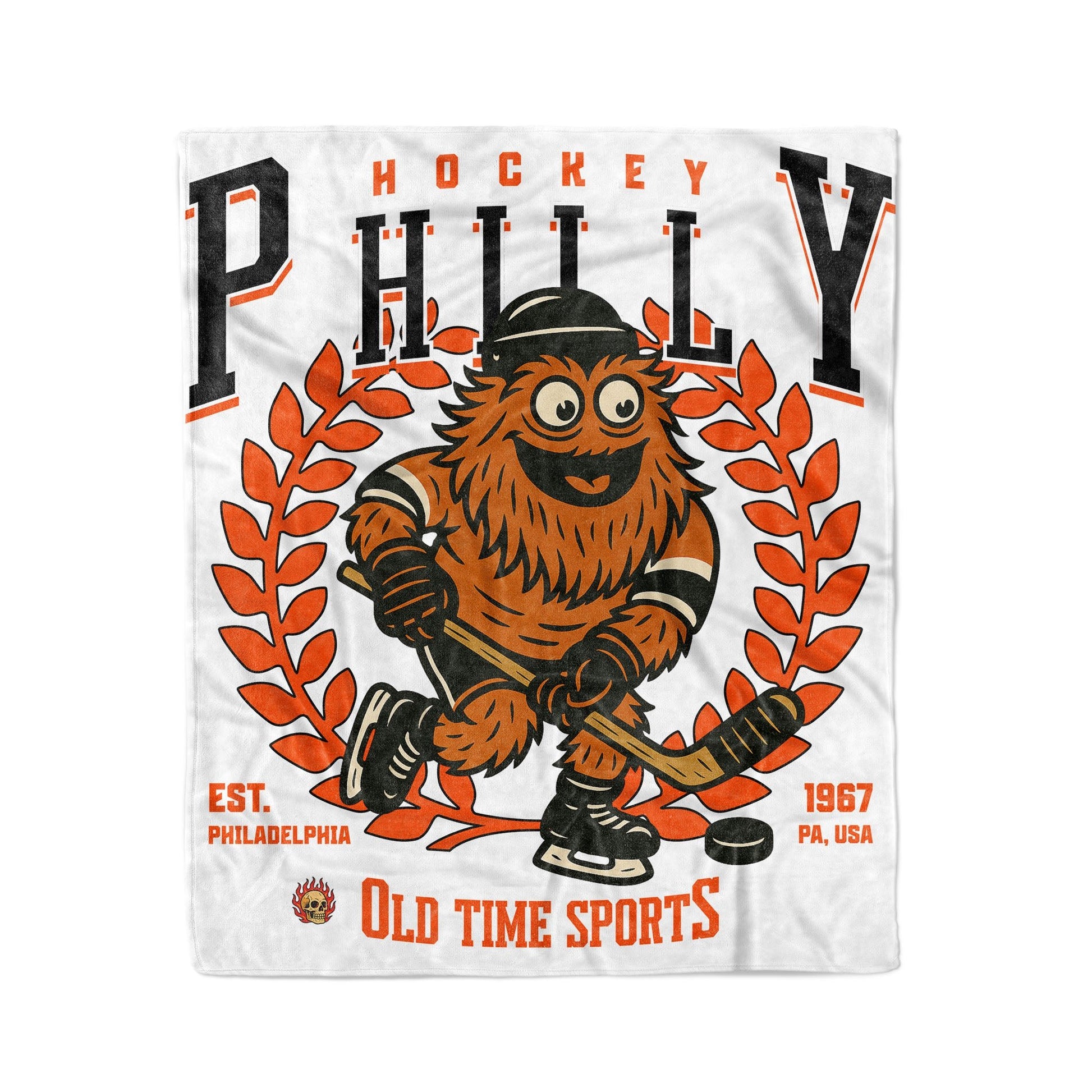 Philly Hockey 50x60in Fleece Blanket - Old Time Sports