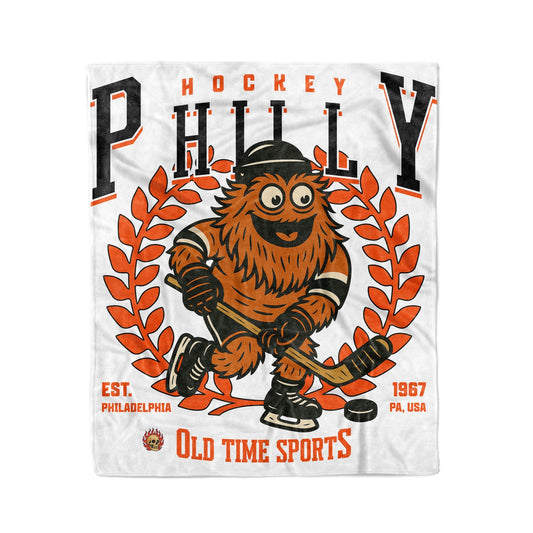 Philly Hockey 50x60in Fleece Blanket - Old Time Sports