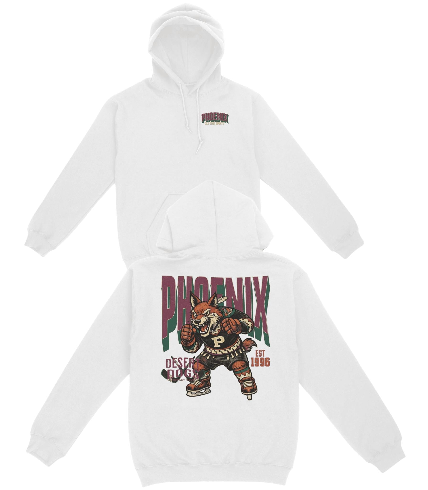 Phoenix "Desert Dogs" Hockey v1 Basic Hoodie