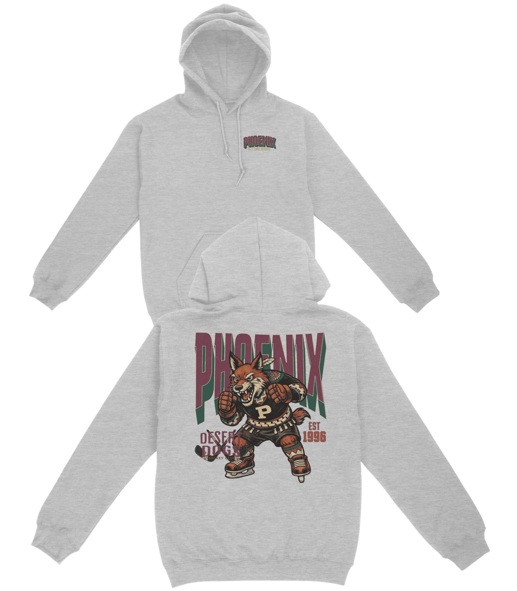 Phoenix "Desert Dogs" Hockey v1 Basic Hoodie
