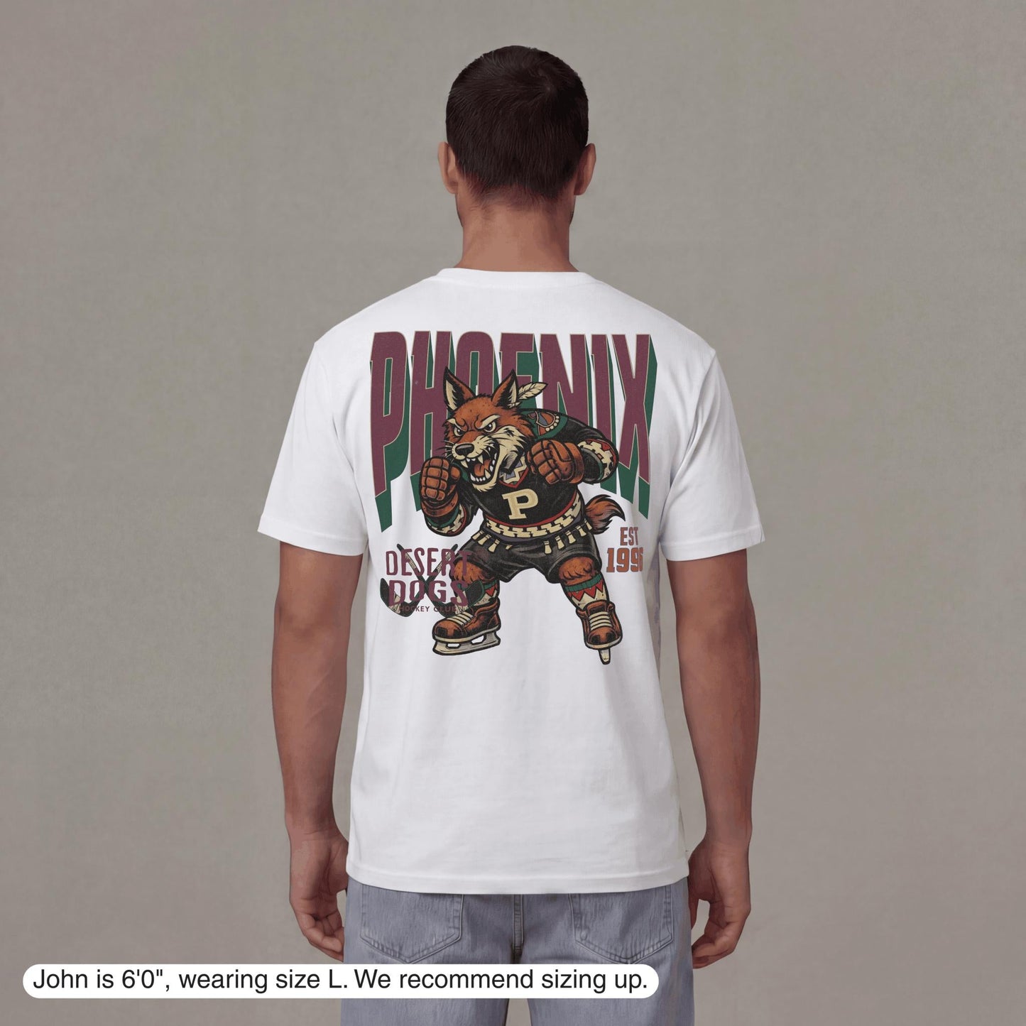 Phoenix "Desert Dogs" Hockey v1 T-Shirt - Old Time Sports