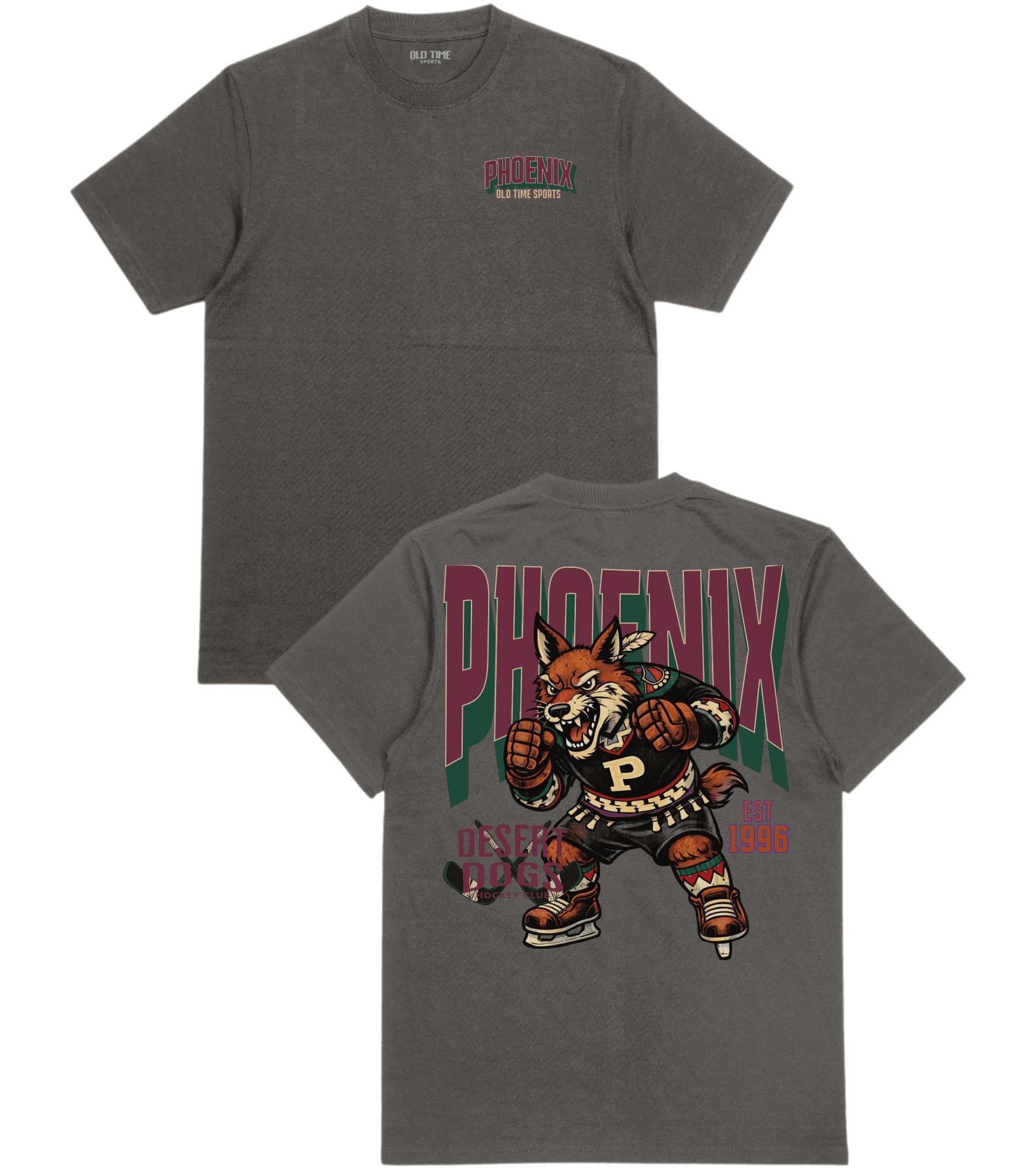 Phoenix "Desert Dogs" Hockey v1 T-Shirt - Old Time Sports