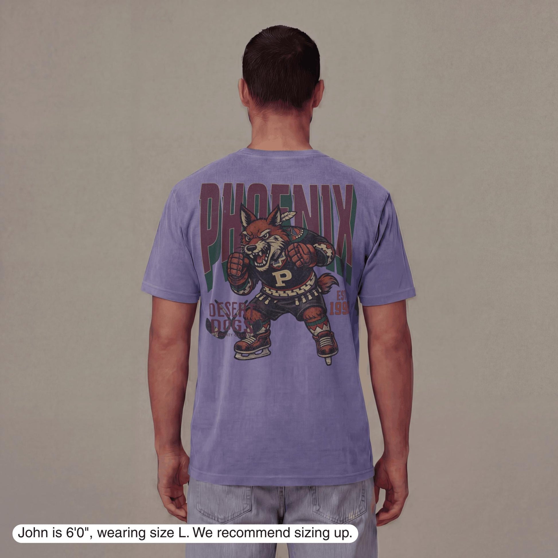 Phoenix "Desert Dogs" Hockey v1 T-Shirt - Old Time Sports