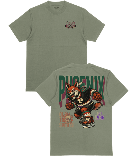 Phoenix "Desert Dogs" Hockey v2 T-Shirt - Old Time Sports