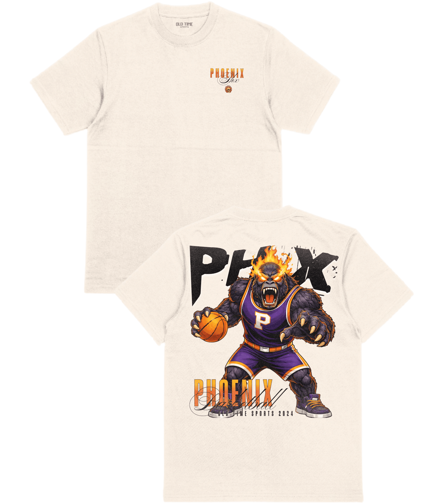 PHX Basketball T-Shirt - Old Time Sports