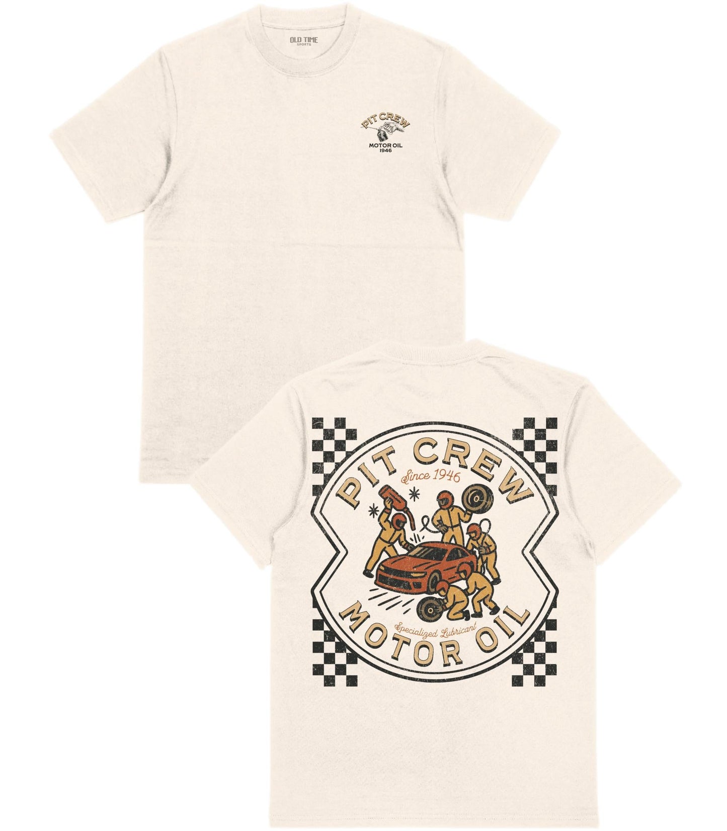 Pit Crew T-Shirt - Old Time Sports