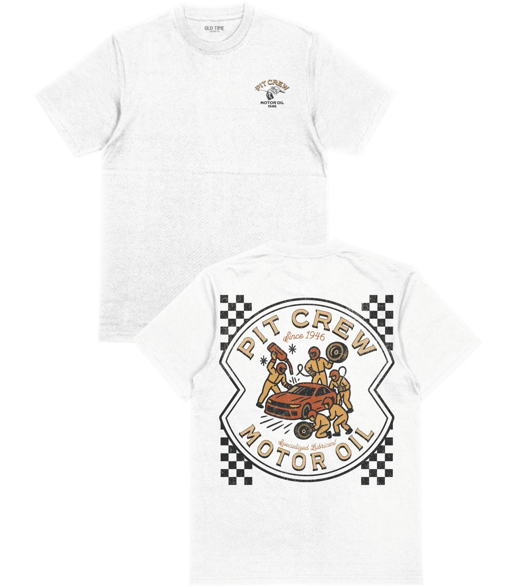 Pit Crew T-Shirt - Old Time Sports