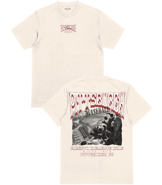 PITT Baseball Poster T-Shirt - Old Time Sports