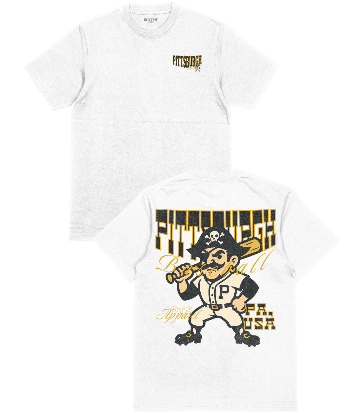 Pittsburgh Baseball Appl. T-Shirt - Old Time Sports
