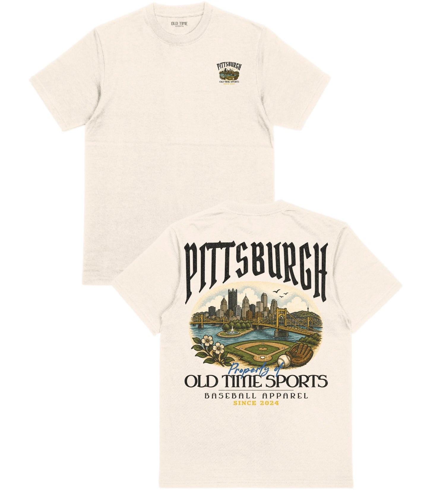 Pittsburgh Baseball T-Shirt - Old Time Sports