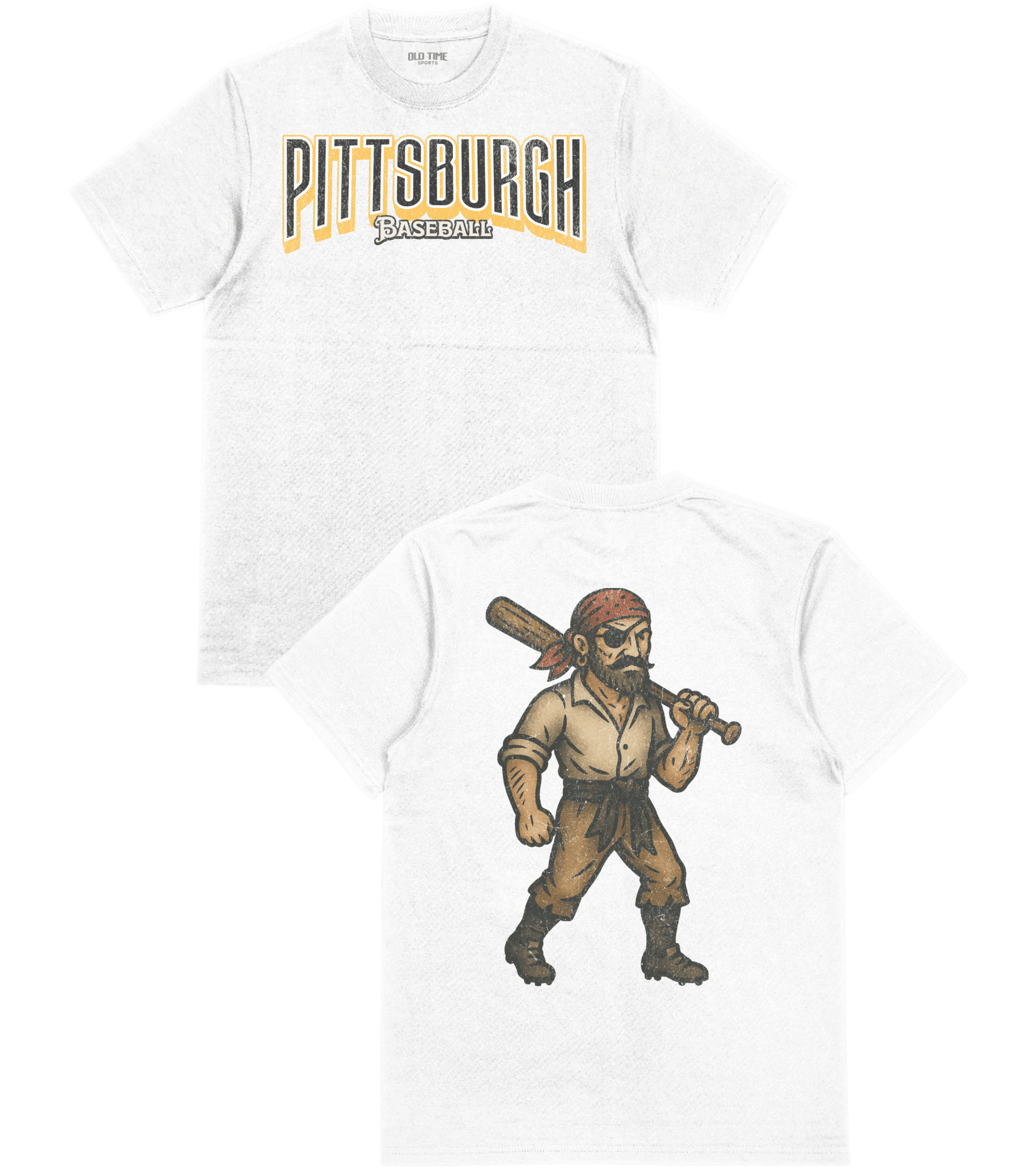 Pittsburgh Baseball Team T-Shirt - Old Time Sports
