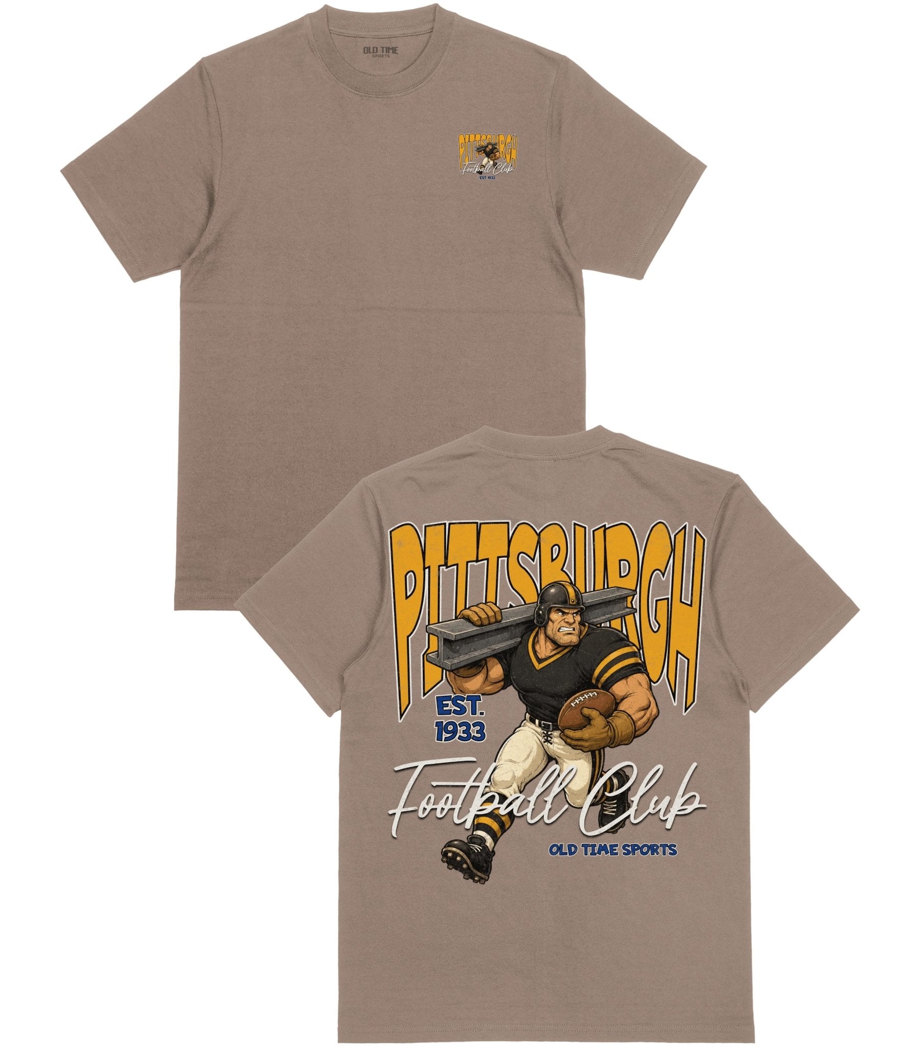 Pittsburgh Football 1933 T-Shirt - Old Time Sports