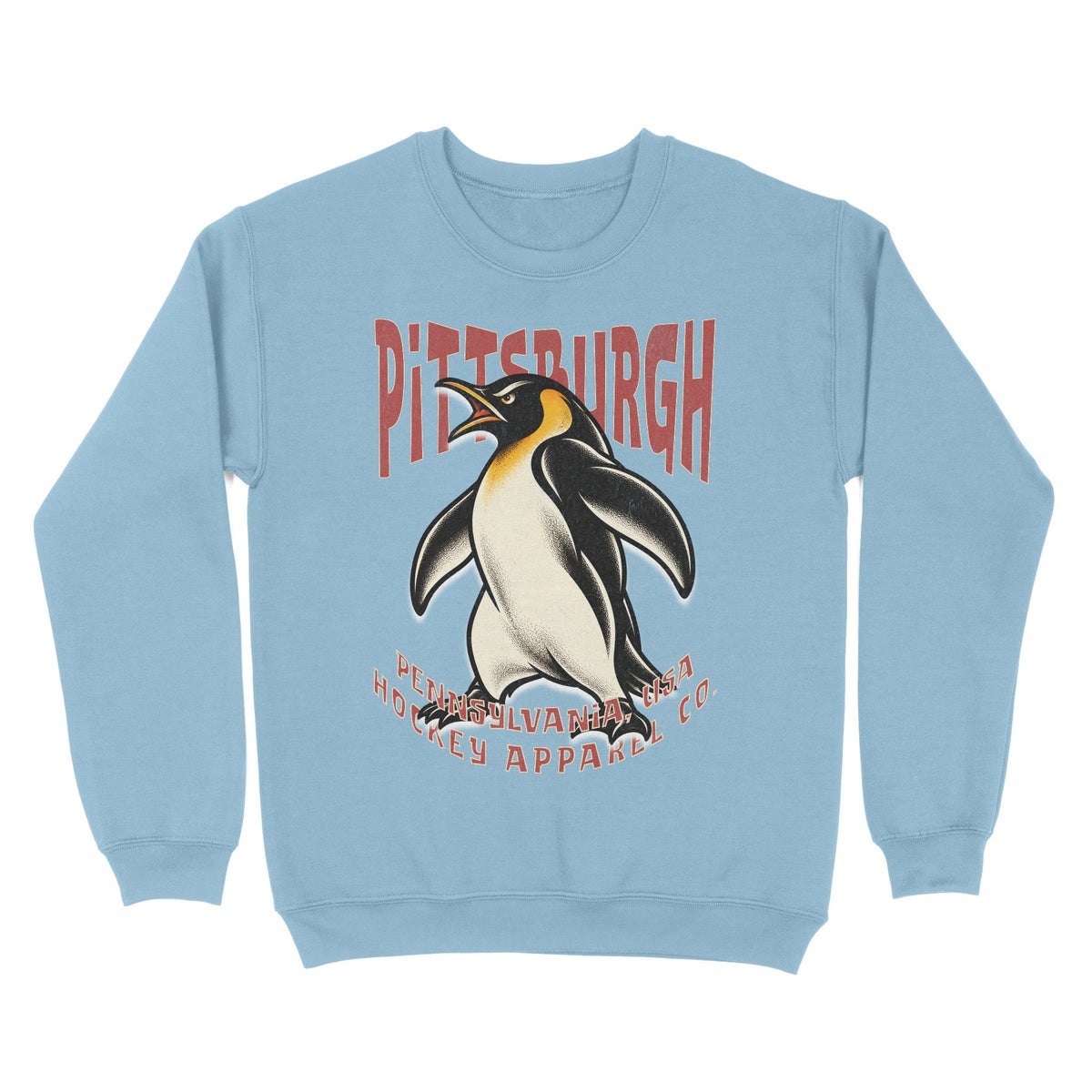 Pittsburgh Hockey Appl. Crewneck - Old Time Sports