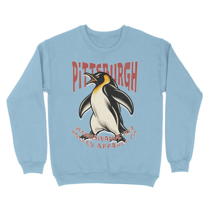 Pittsburgh Hockey Appl. Crewneck - Old Time Sports