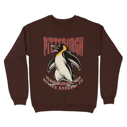 Pittsburgh Hockey Appl. Crewneck - Old Time Sports