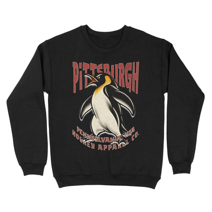 Pittsburgh Hockey Appl. Crewneck - Old Time Sports