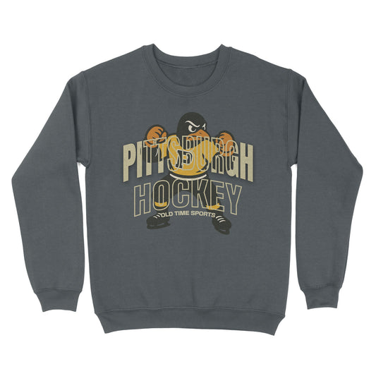 Pittsburgh Hockey Basic Crewneck - Old Time Sports