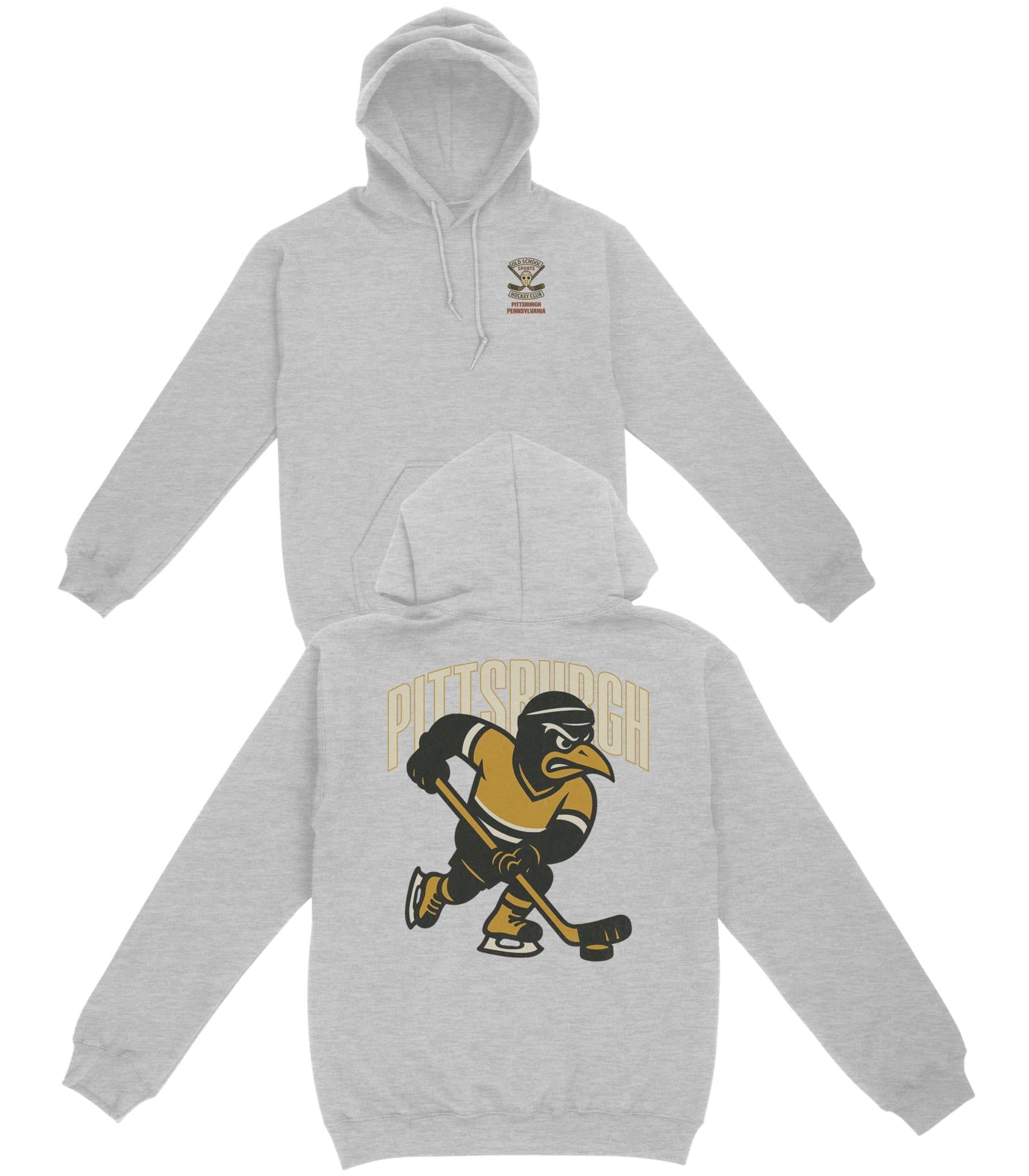Pittsburgh Hockey v2 Basic Hoodie