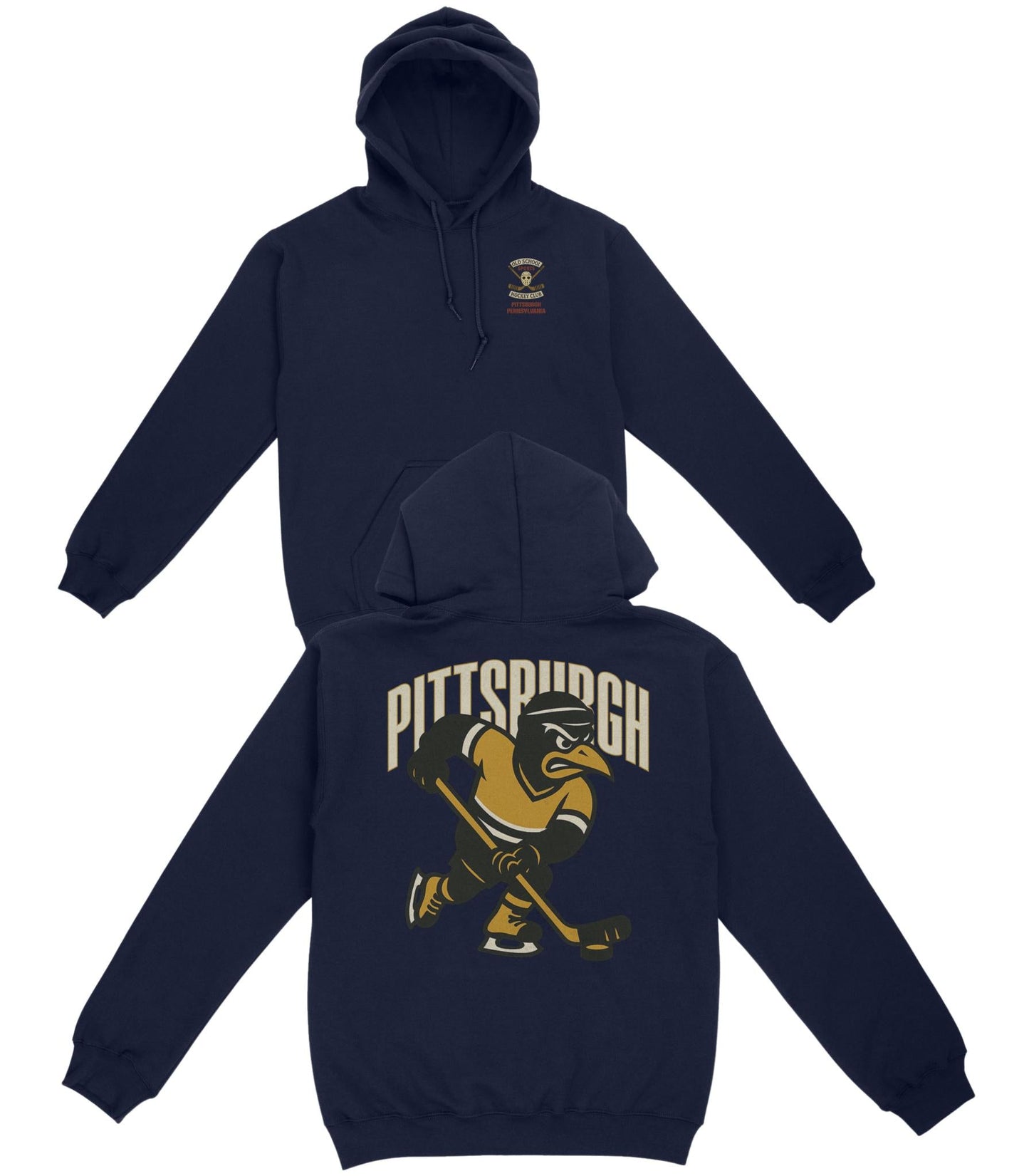 Pittsburgh Hockey v2 Basic Hoodie