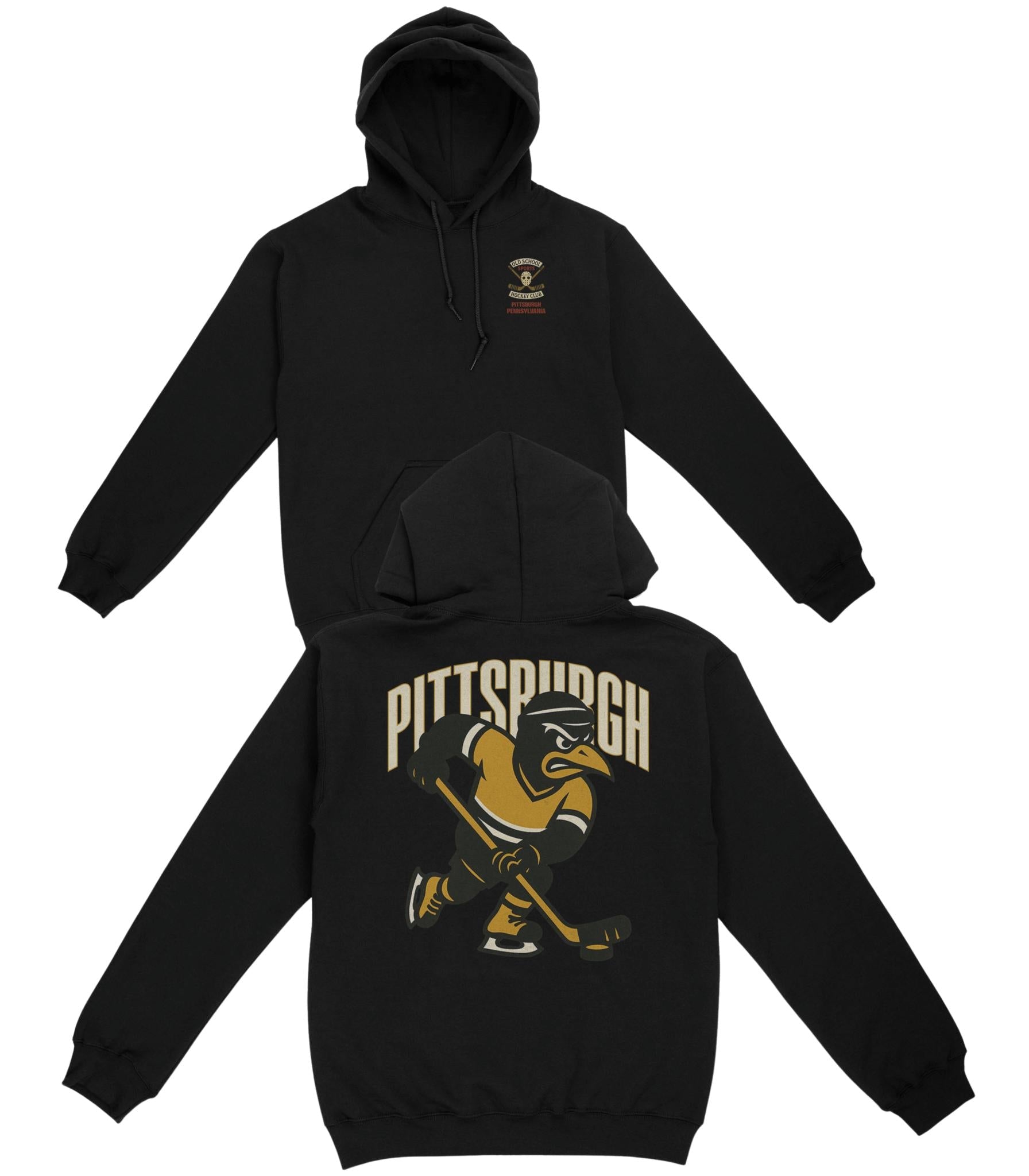 Pittsburgh Hockey v2 Basic Hoodie