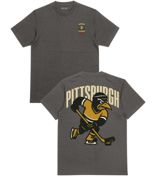 Pittsburgh Hockey v2 T-Shirt - Old Time Sports