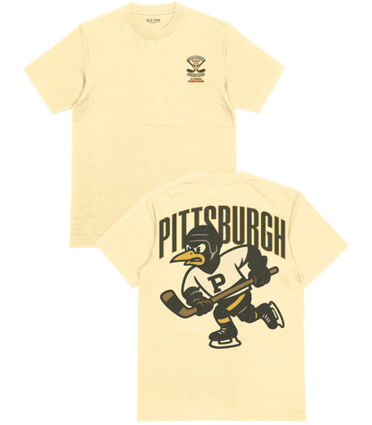 Pittsburgh Hockey v3 T-Shirt - Old Time Sports
