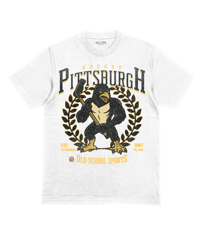 Pittsburgh Hockey v4 T-Shirt - Old Time Sports
