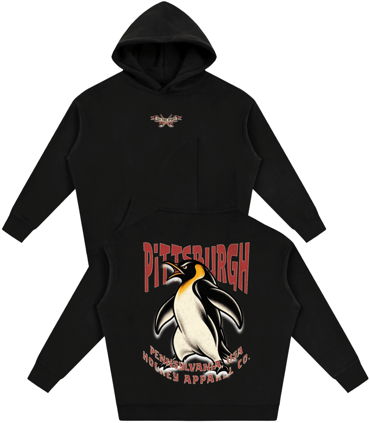 Pittsburgh Hockey Warmup Hoodie - Old Time Sports