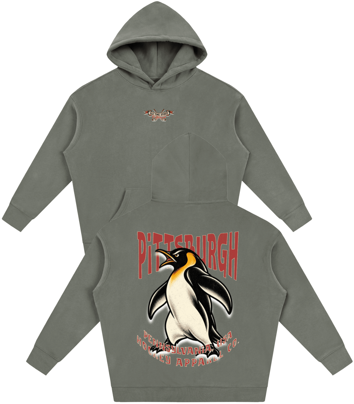 Pittsburgh Hockey Warmup Hoodie - Old Time Sports