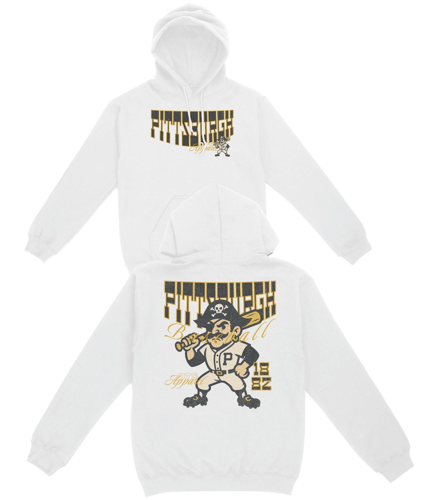 Pittsburgh Since 1882 Basic Hoodie - Old Time Sports