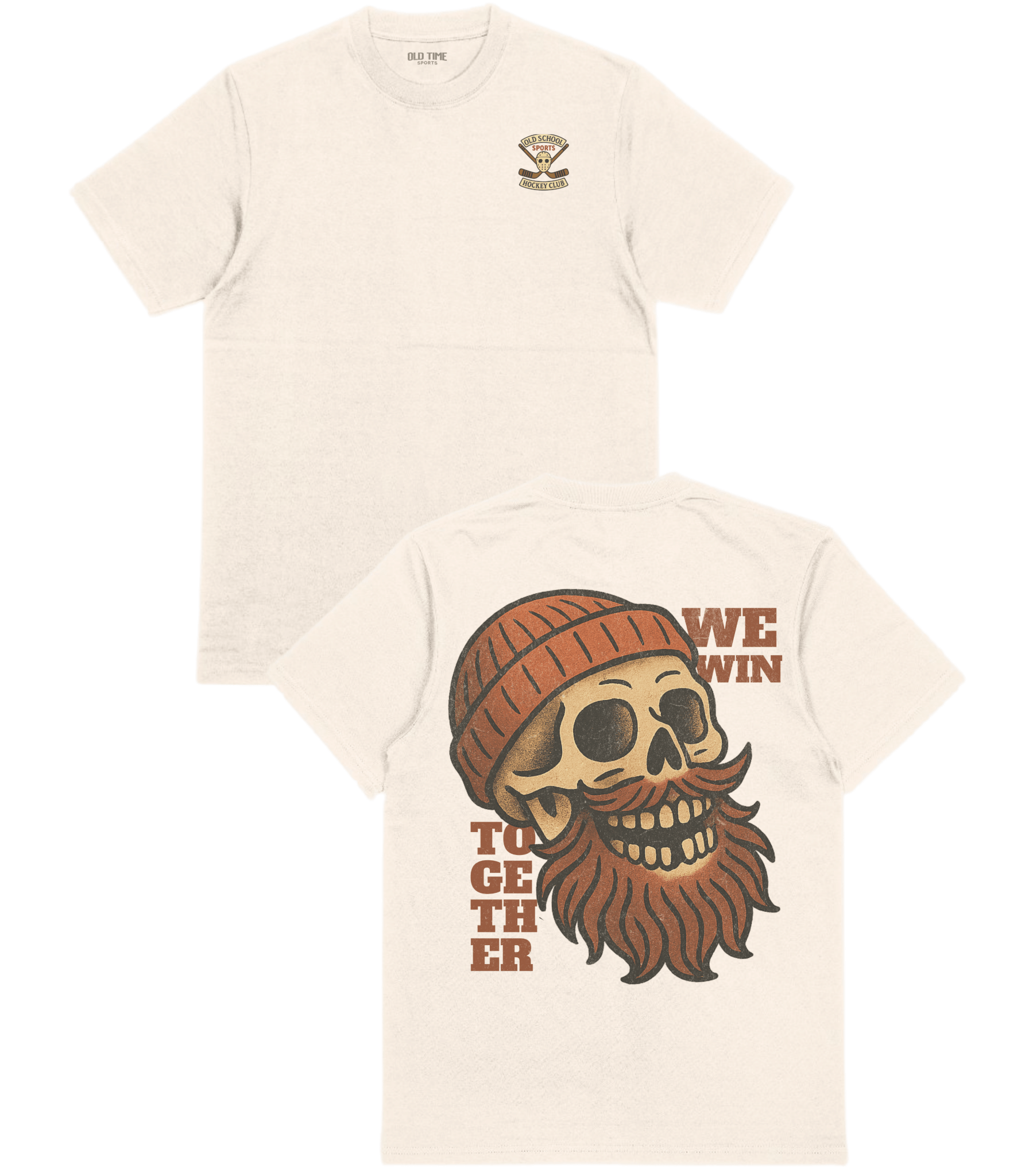 Playoff Beard v2 T-Shirt - Old Time Sports