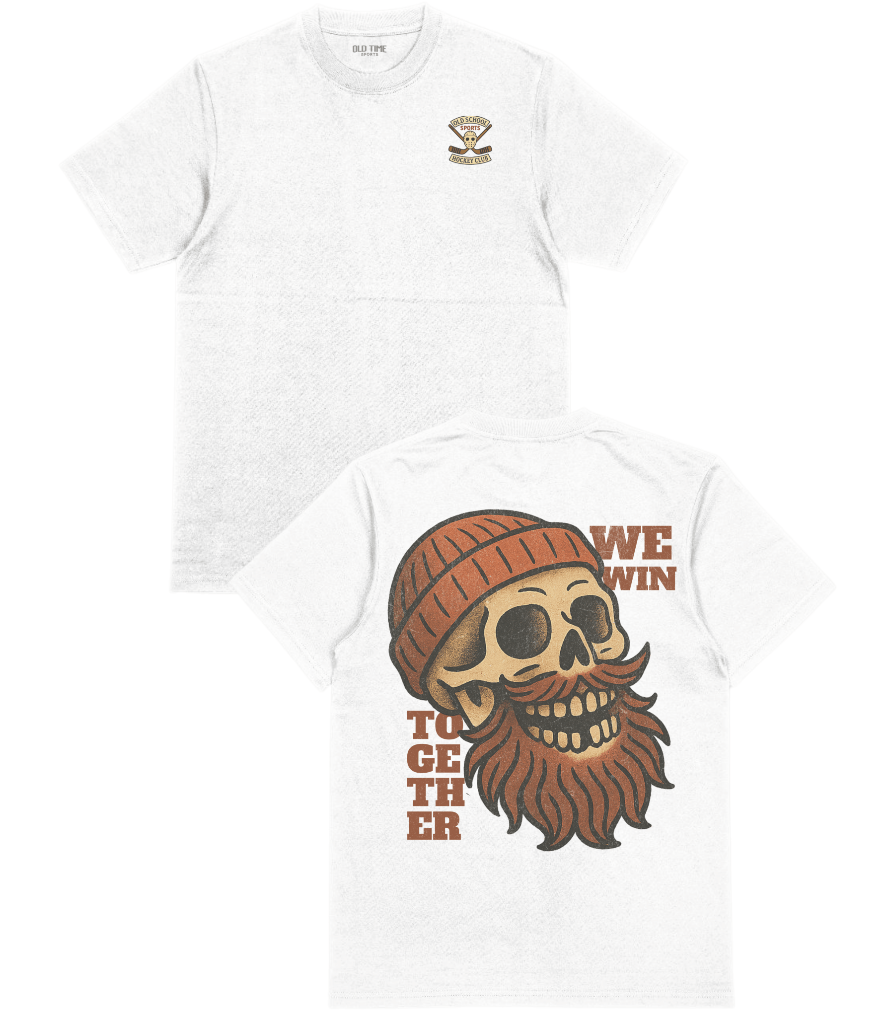 Playoff Beard v2 T-Shirt - Old Time Sports