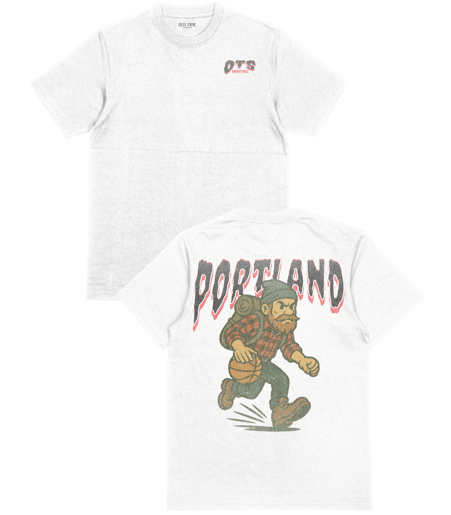 Portland Basketball T-Shirt - Old Time Sports
