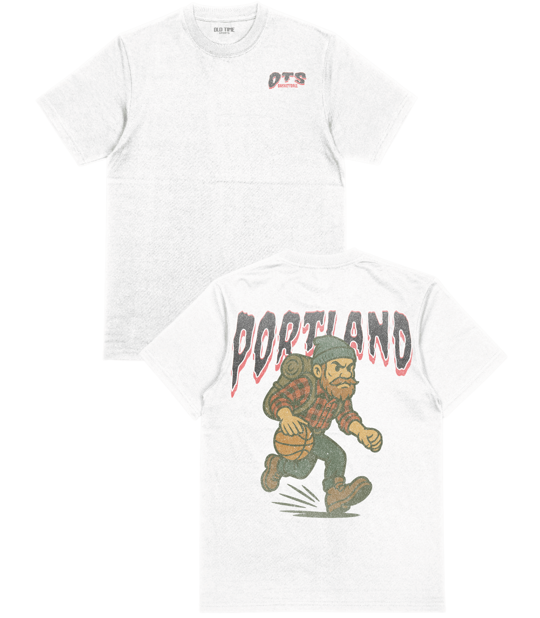 Portland Basketball T-Shirt - Old Time Sports
