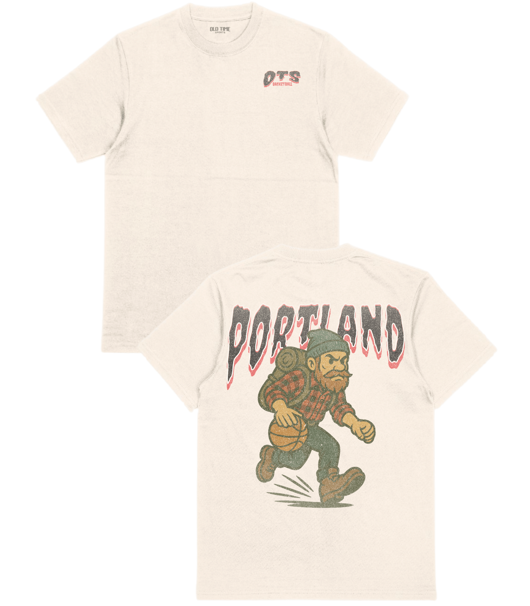 Portland Basketball T-Shirt - Old Time Sports