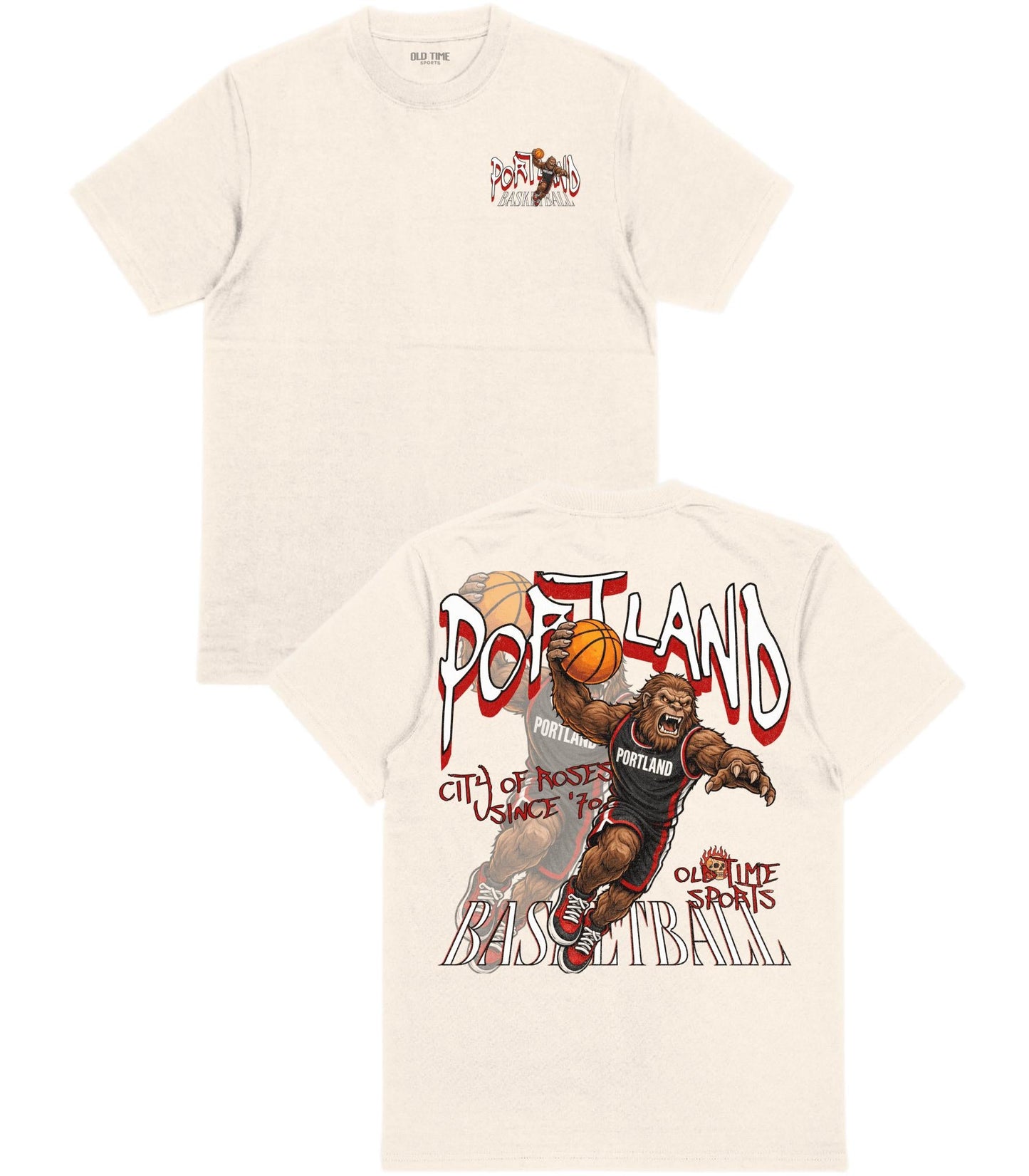 Portland Dunkman T-Shirt - Old Time Sports