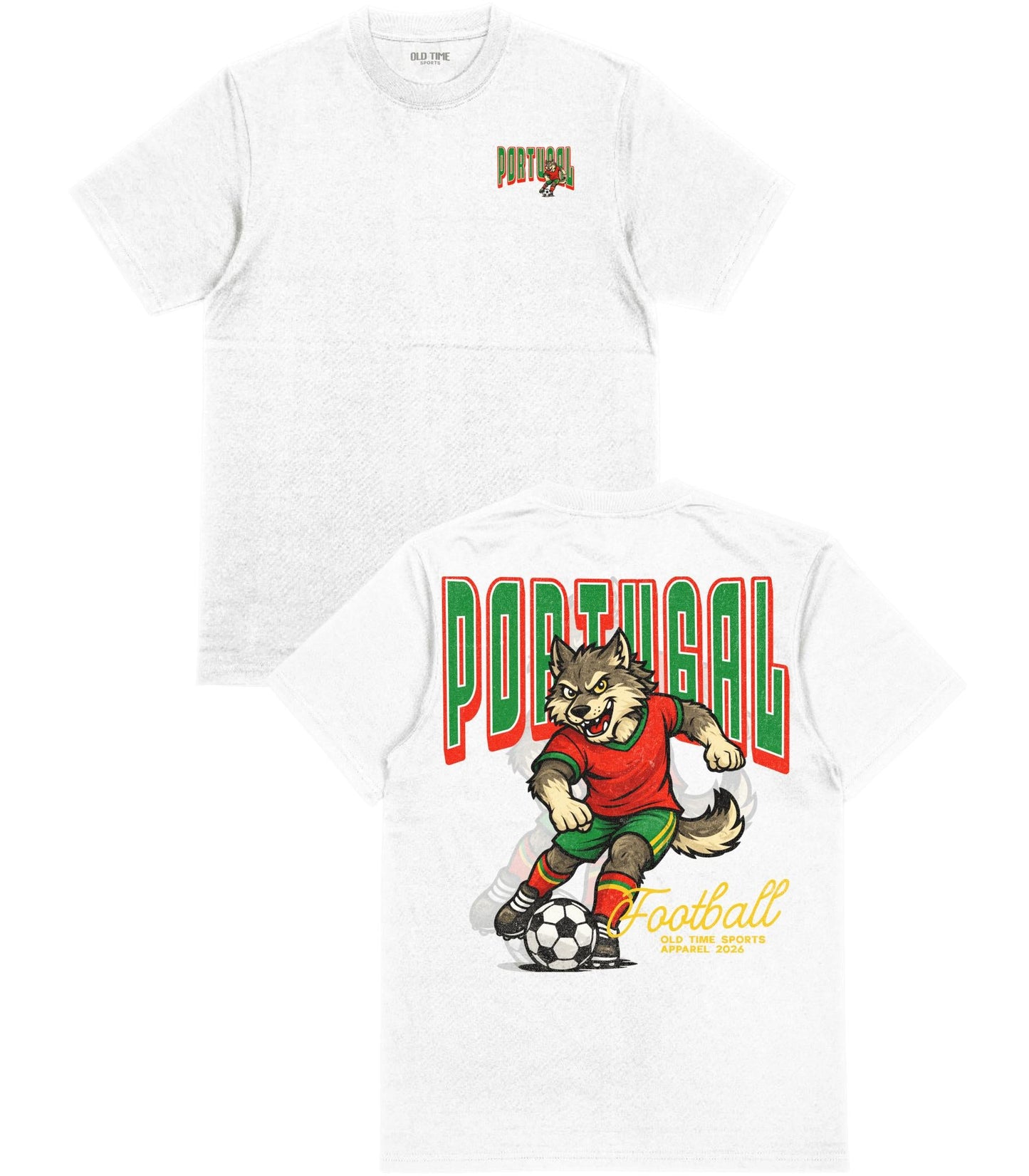 Portugeuse Football T-shirt - Old Time Sports