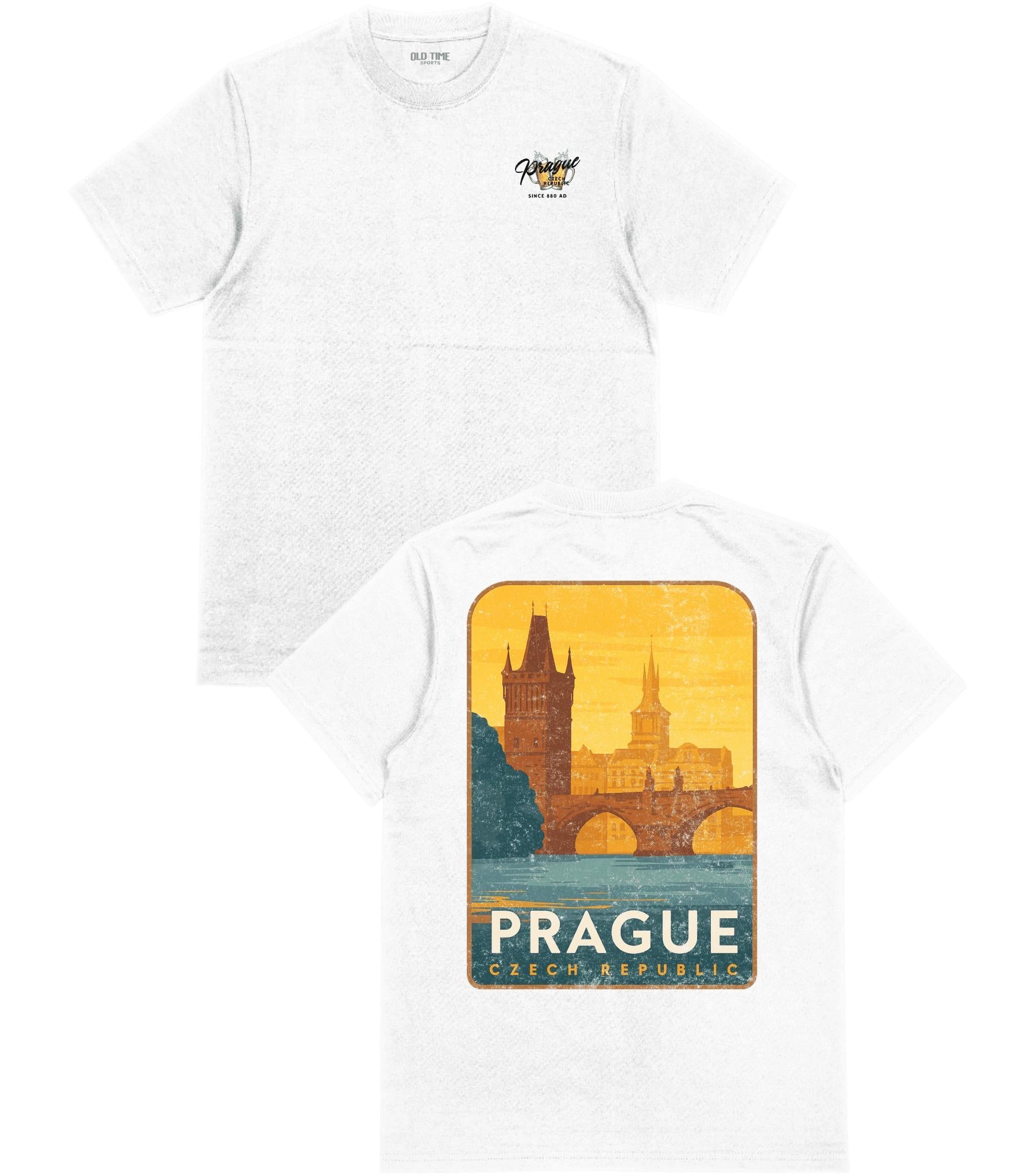 Prague T-Shirt - Old Time Sports