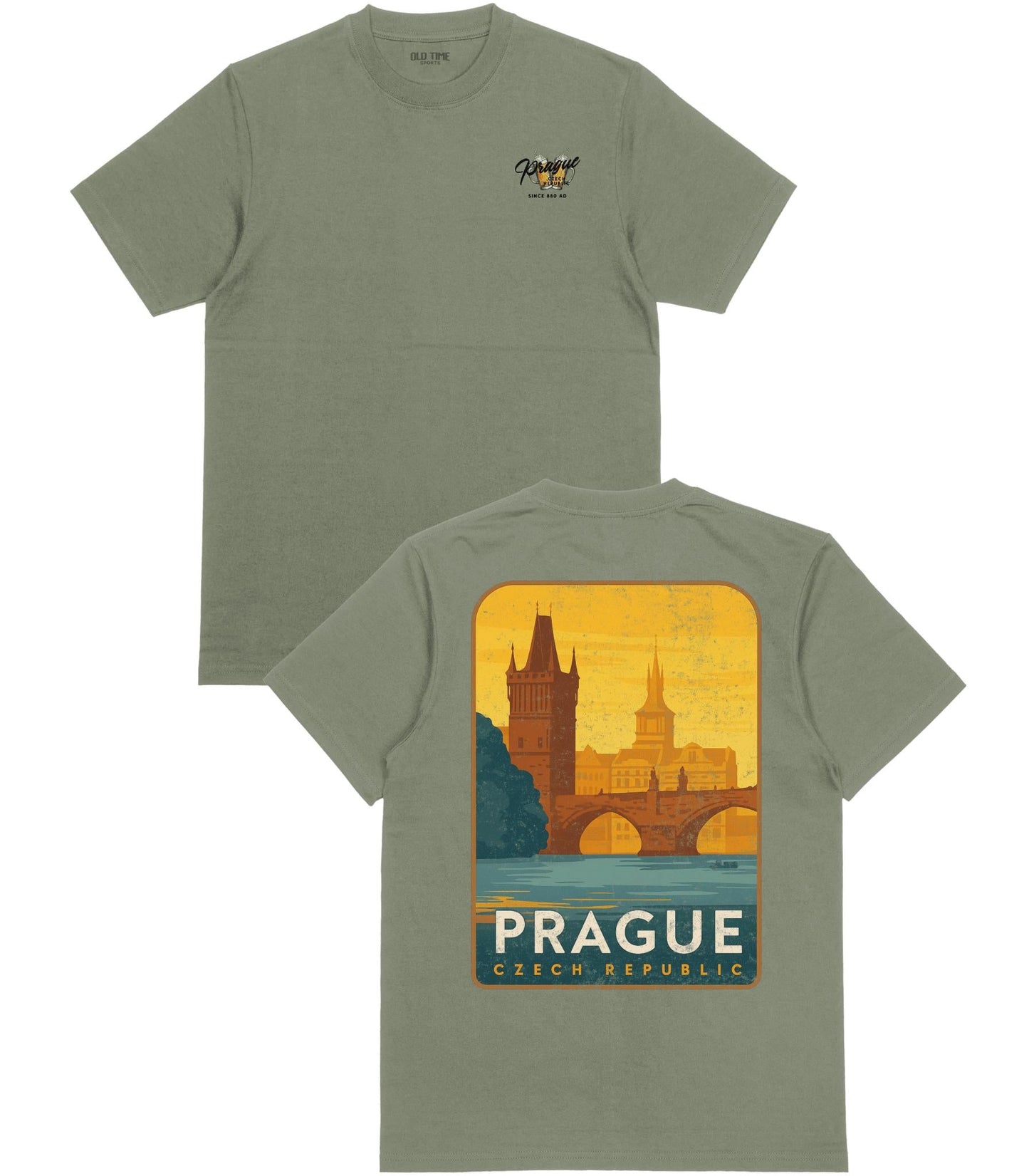 Prague T-Shirt - Old Time Sports